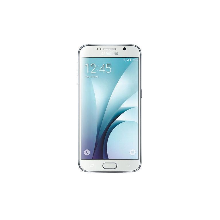 Alzado frontal GALAXY-S6 blanco